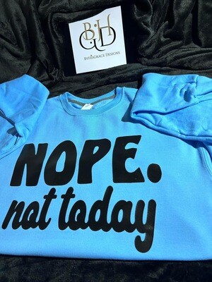 Nope not today,  custom jogging set