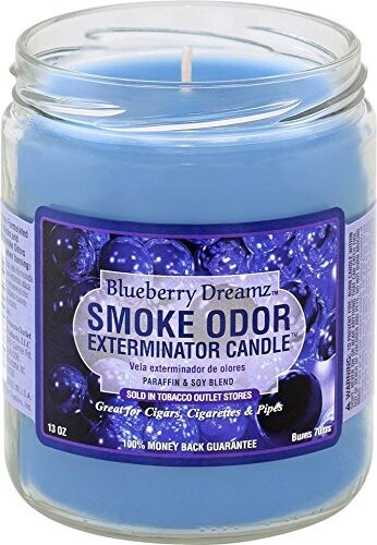 Smoke Odor Candle Blueberry Dreamz