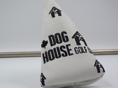 White Dormie Head Cover - Blade Putter