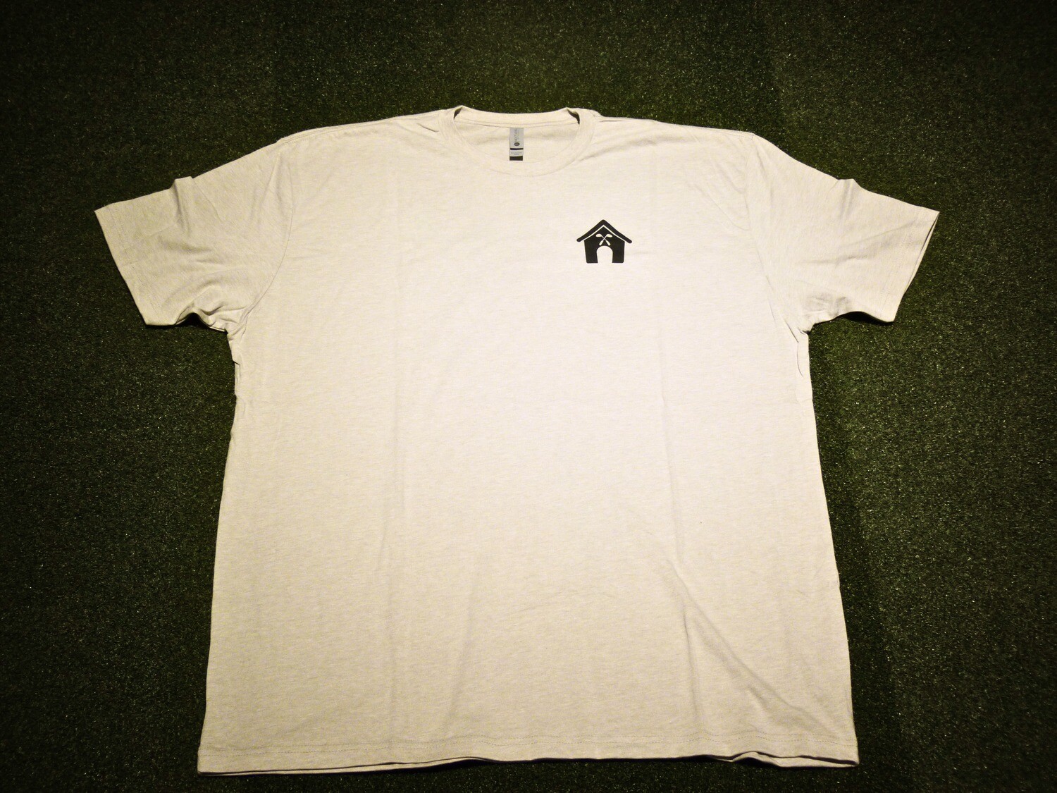 Next Level Apparel DHGC Crewneck T-Shirt, Color: Grey, Size: XS