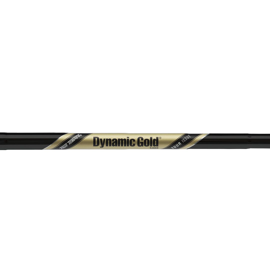 True Temper Dynamic Gold Tour Issue Black Onyx Iron Shaft, Color: X100, Size: 9/W (37")