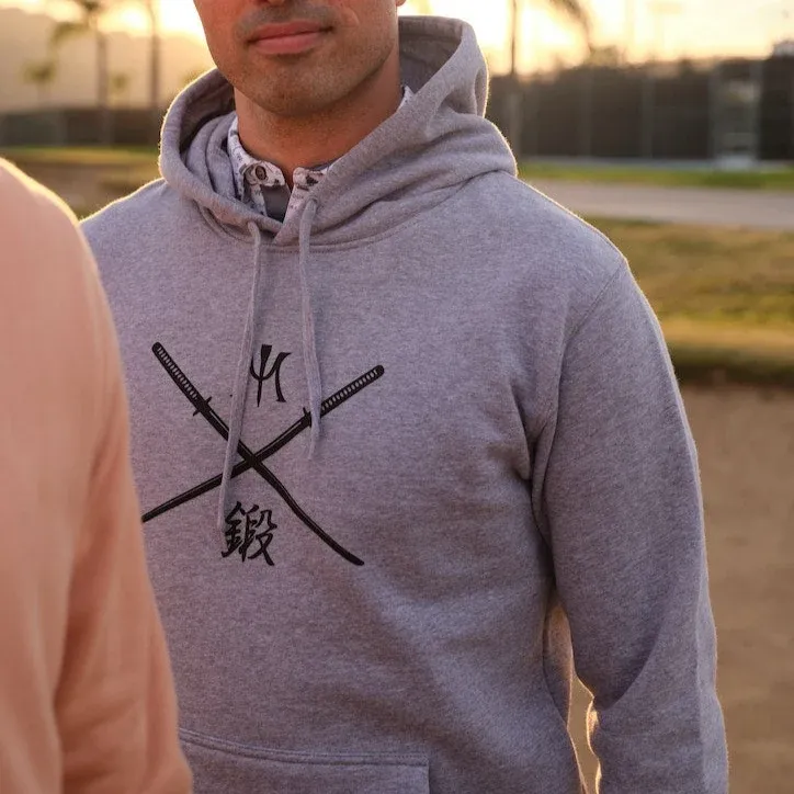 Miura Samurai Hoodie Grey