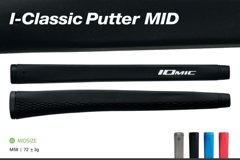 Iomic I Classic Mid Putter Grip - Pistol 72G