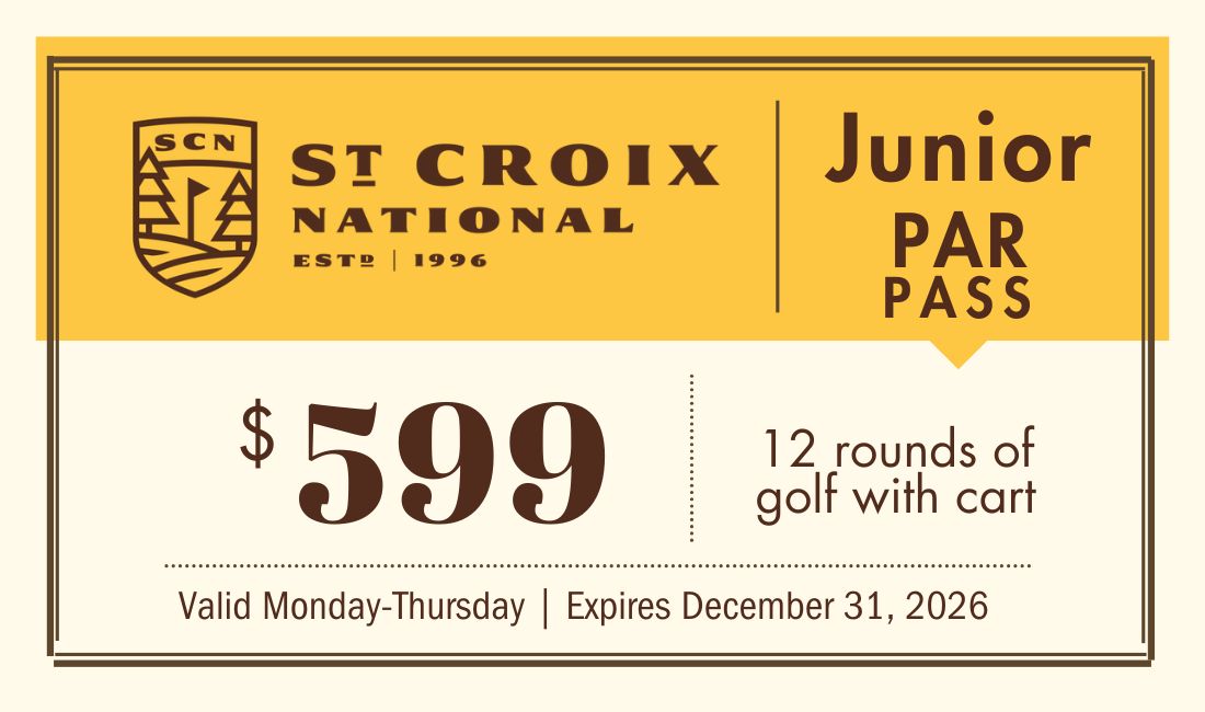 12 Round Junior Weekday Par Pass (21 &amp; Under)