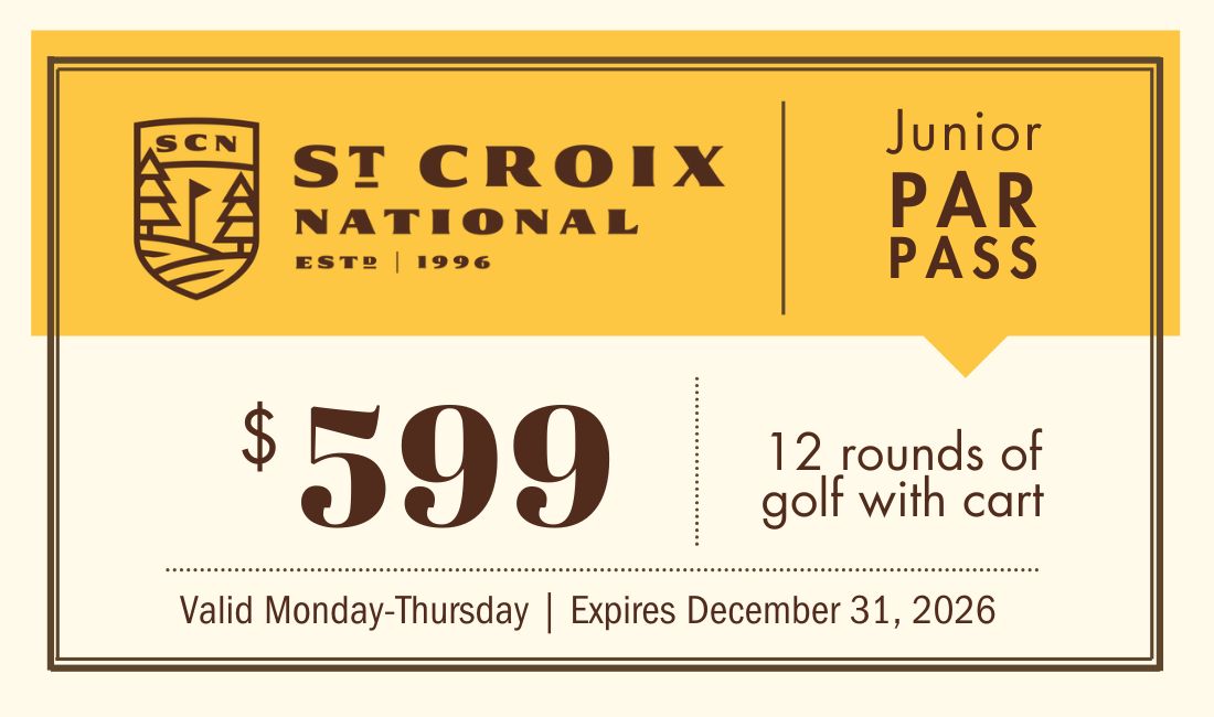 12 Round Junior Weekday Par Pass (21 &amp; Under)