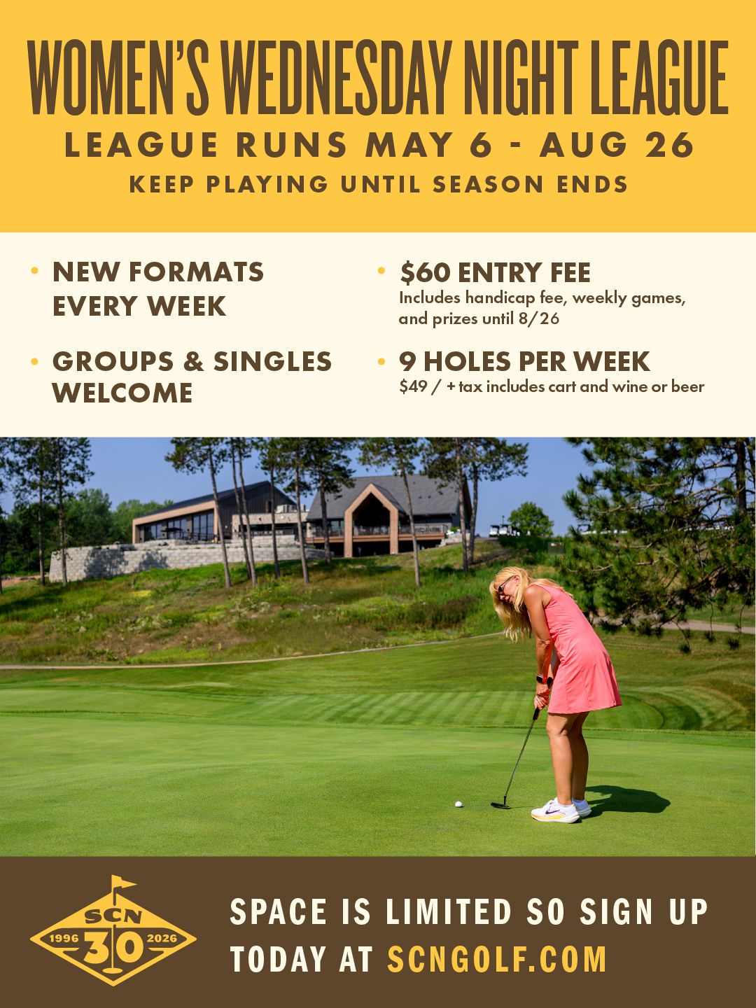 Women's Golf League Registration 2026