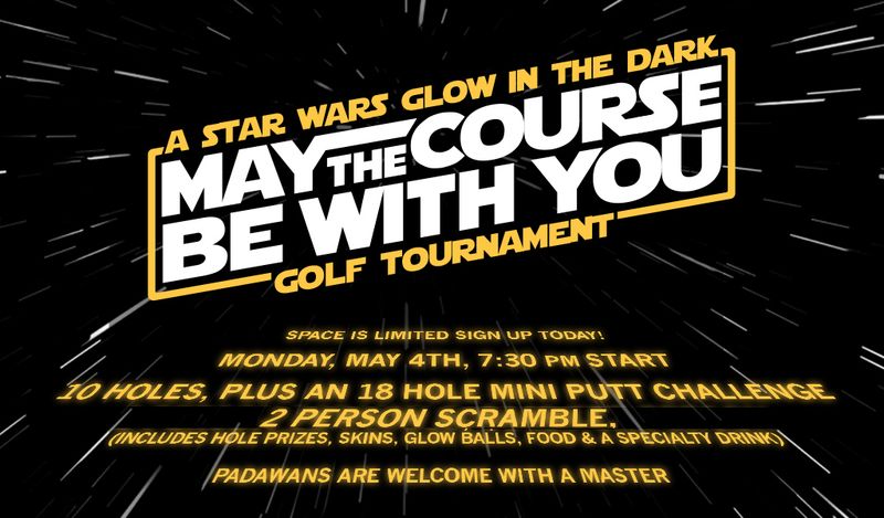 May The Course Be With You - Glow Ball Tournament