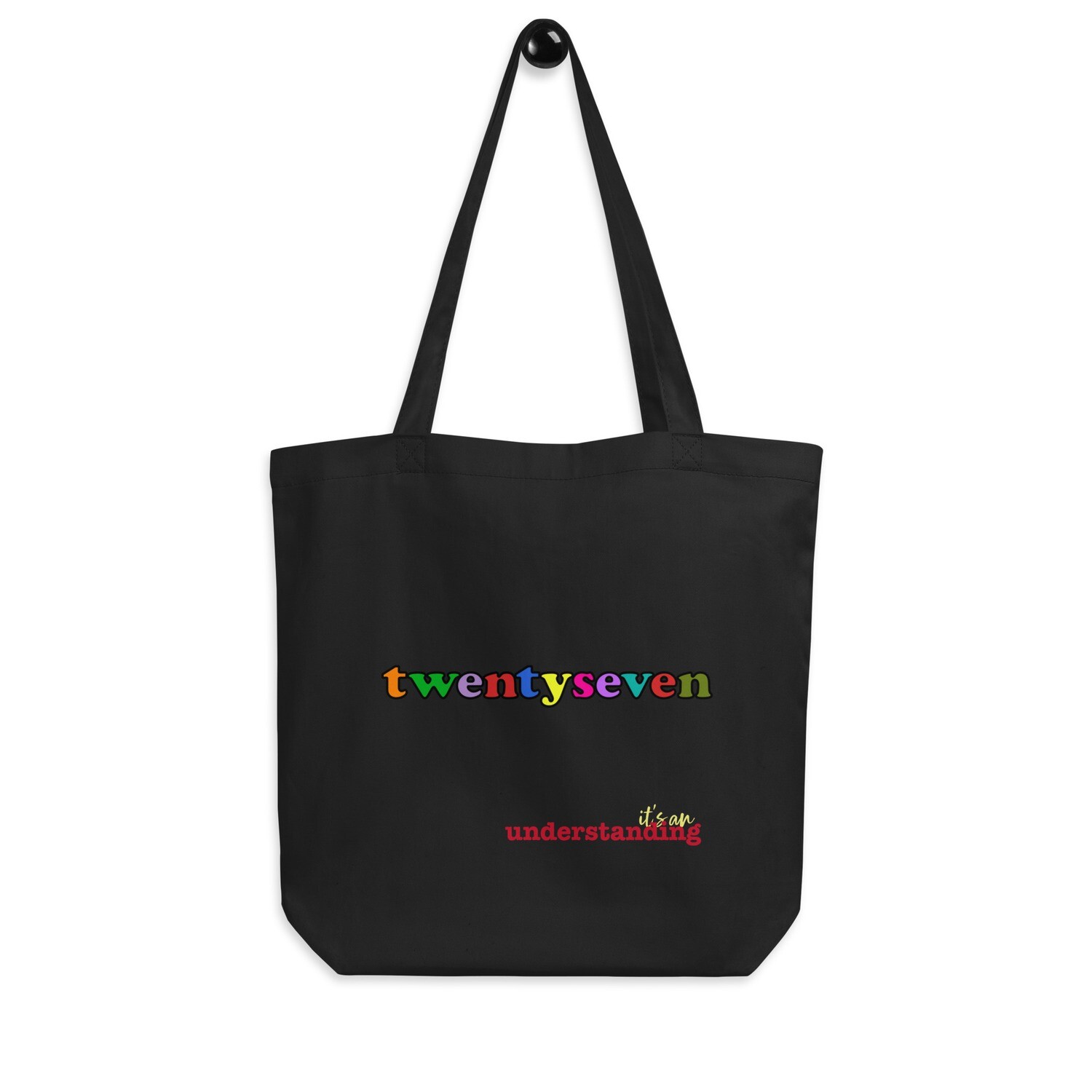 everything27 Black Eco Tote Bag