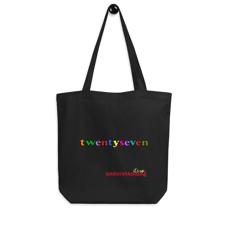 everything27 Black Eco Tote Bag