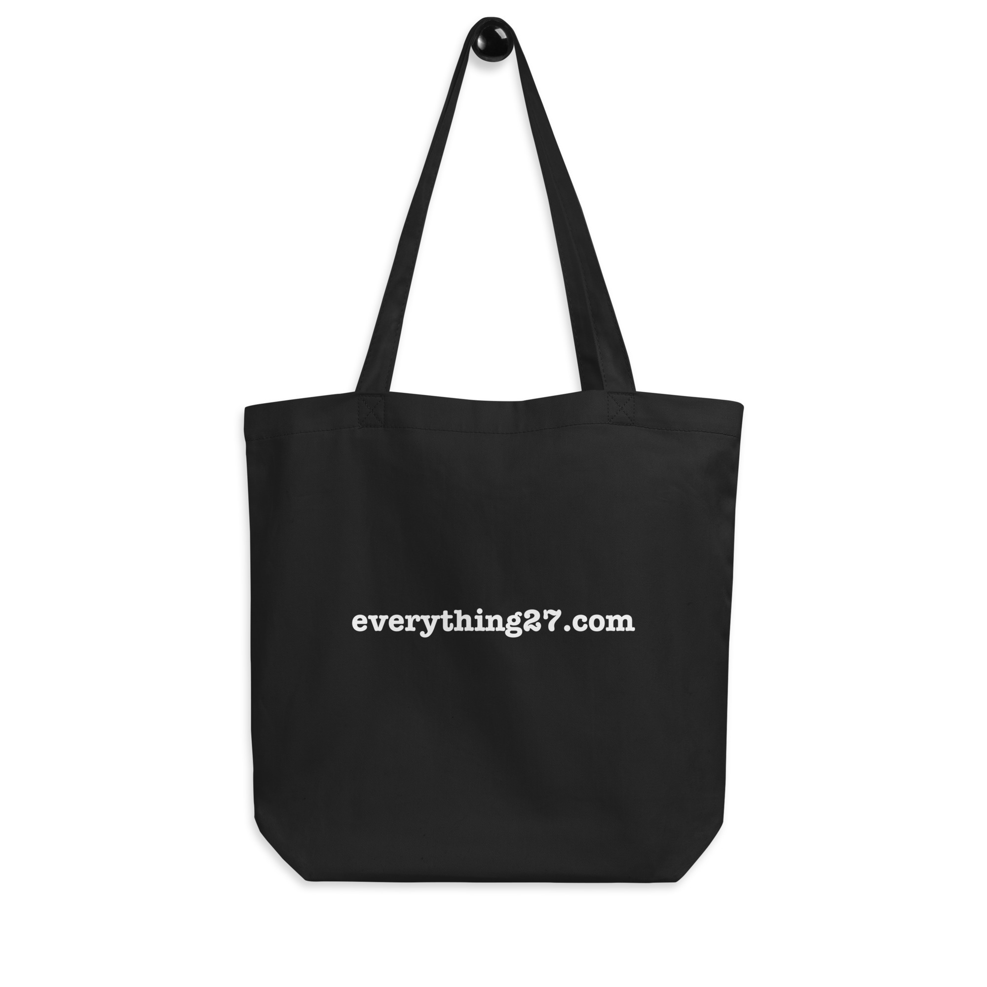 everything27 Black Eco Tote Bag