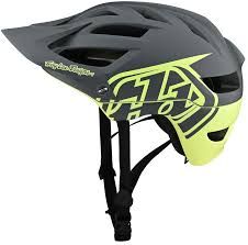 TLD - A1 MIPS HELMET; CLASSIC GRAY / YELLOW SM