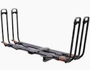 Kuat Piston X 2" LED Dual Ratchet Platform Rack with Kashima - 2 Bike - Galaxy Gray