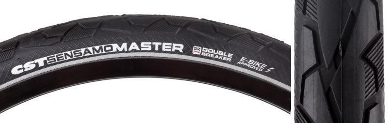 CST Sensamo Master Tire - 700 x 45, Clincher, Wire, Black, Double Breaker
