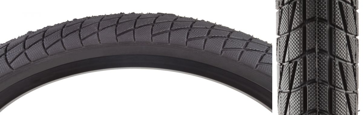 TIRE SUNLT UTILIT 12-1/2x2-1/4 BK/BK CON