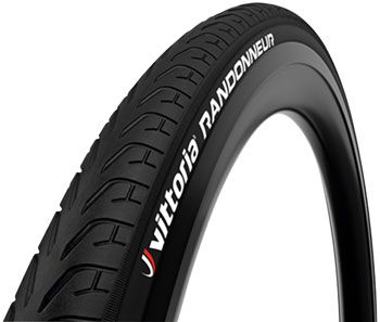 Vittoria Randonneur Tire - 700 x 38, Clincher, Wire, Black