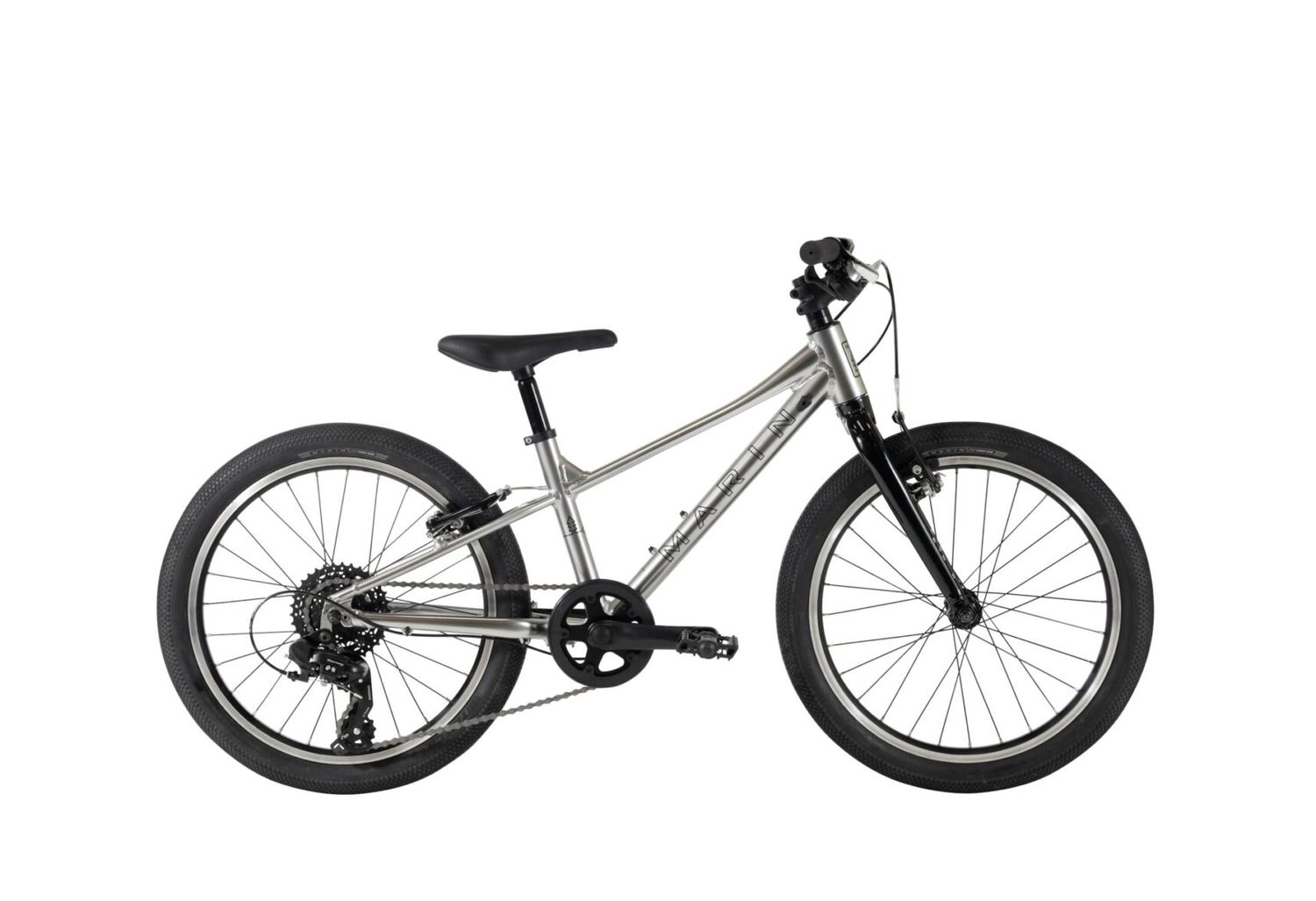 Marin Coast Trail 20" 7, Color: Silver Black