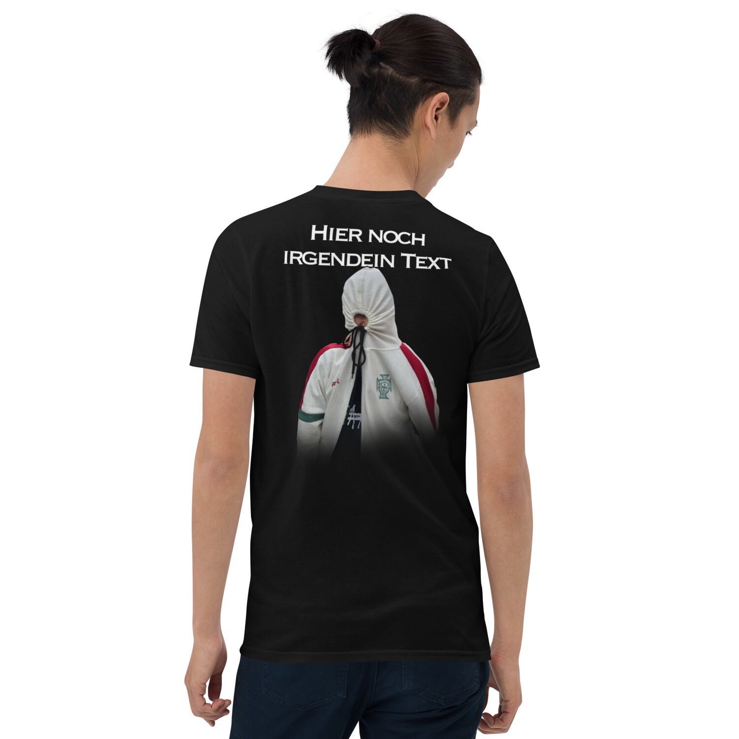 Hier noch irgendein Text | Salzmann-Shirt