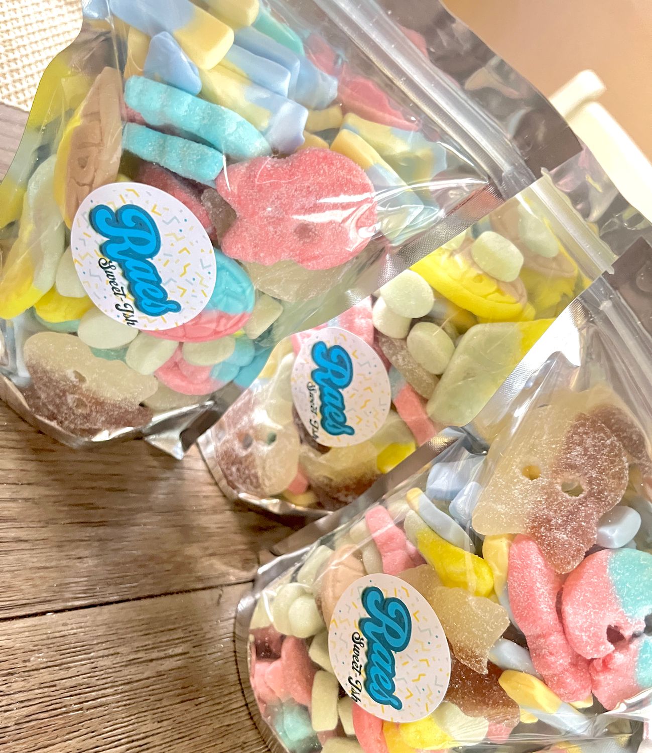 Large BUBS &amp; Exotic foam candy Mix Bag