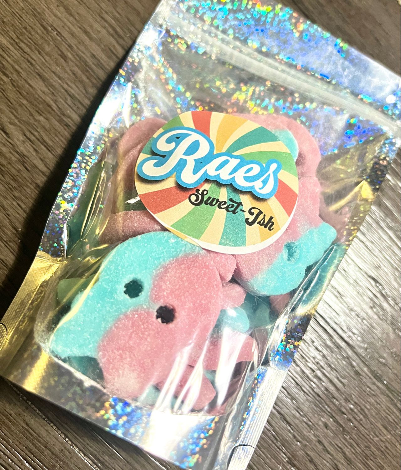 MEDIUM BUBS Sour dizzy bubblegum Foam skulls
