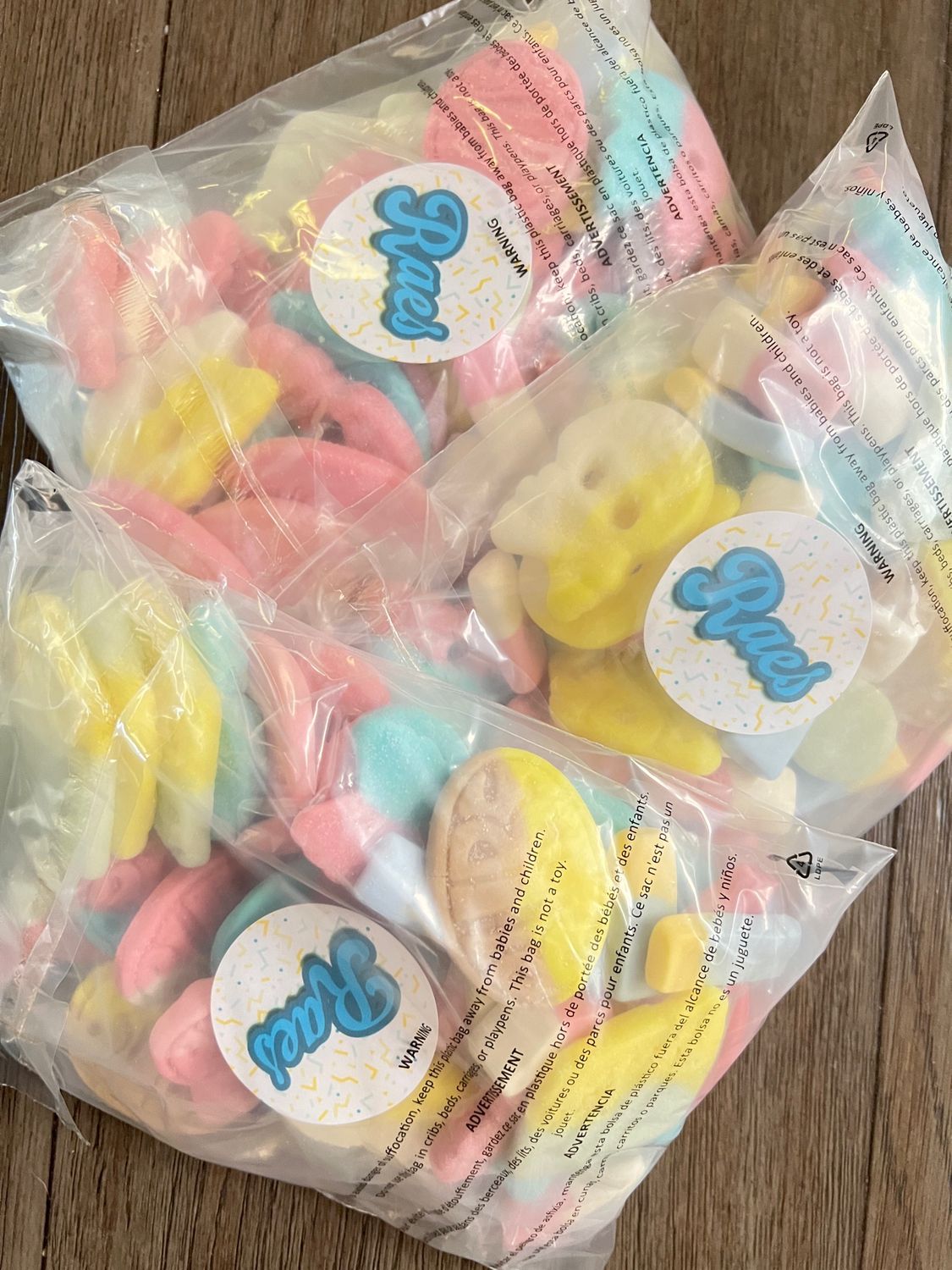 50/50 large BAG Half Exotic And Half american Sweets