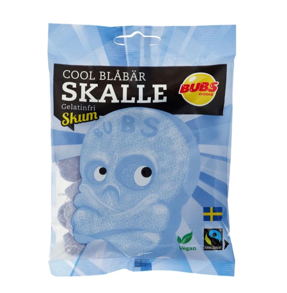 BUBS Bag MINI BLUEBERRY Foam skulls