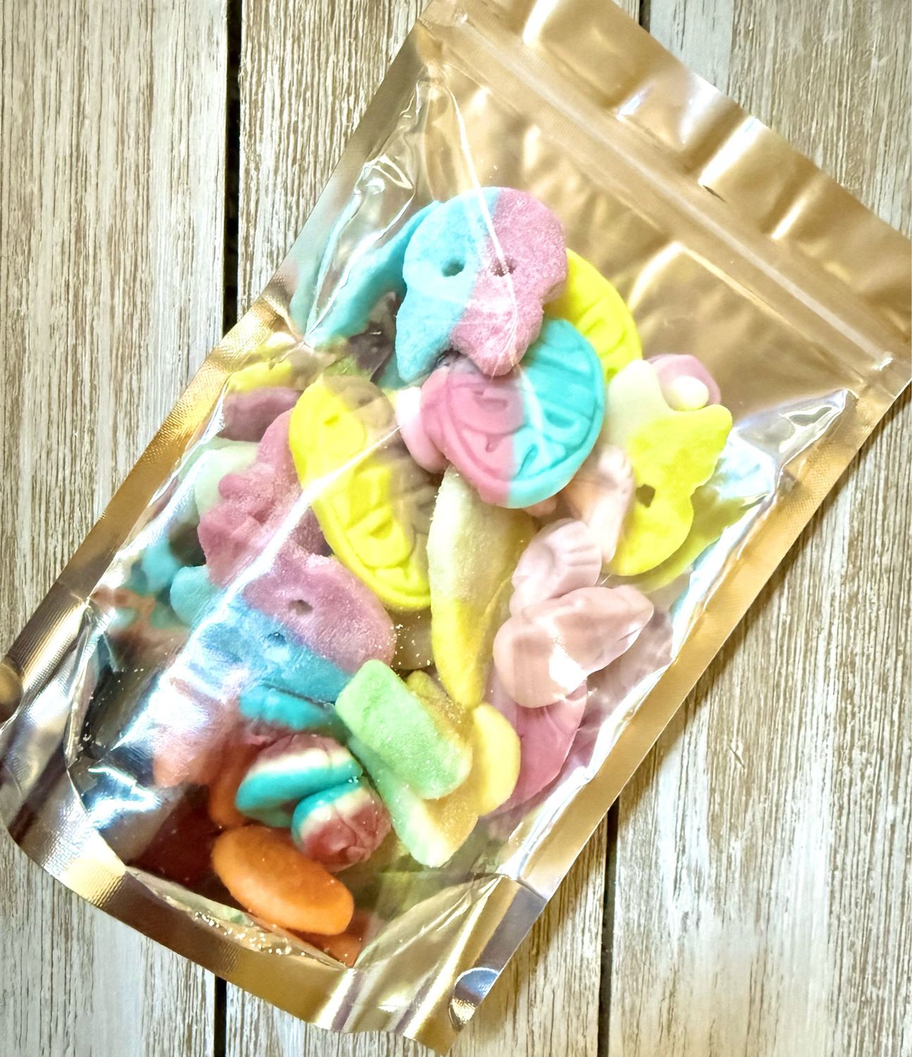 NEW * LARGE * BUBS &amp; Exotic Foams CANDY MIX BAG SWEET AND SOUR