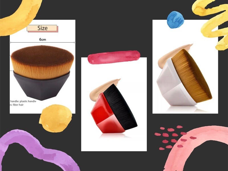 Kabuki Foundation Brush Makeup Brush 3 pack