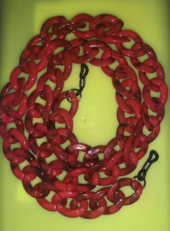 Glasses Chain - Red - Eyeglasses Chain