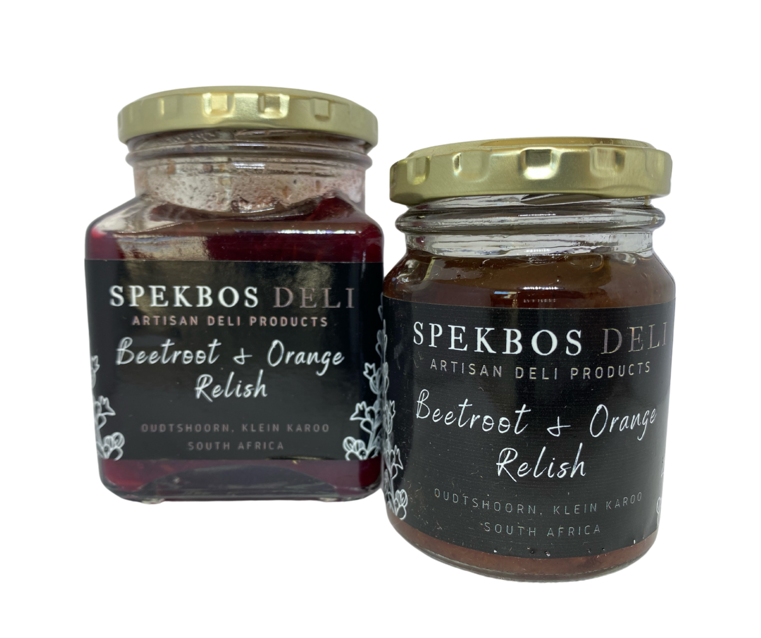 Beetroot &amp; Orange Relish Combo (260 ml &amp; 125 ml)