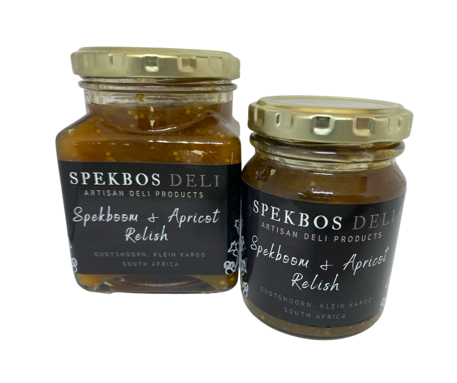 Spekboom &amp; Apricot Relish Combo (260 ml &amp; 125 ml)