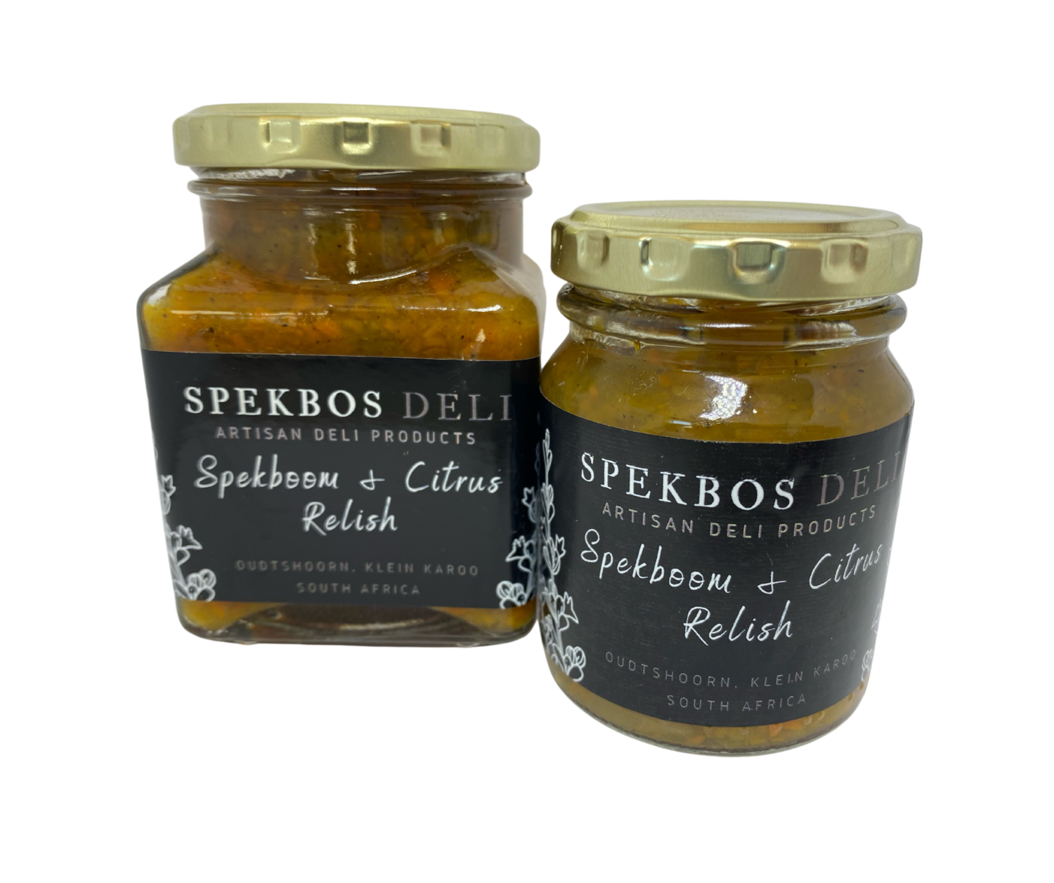 Spekboom &amp; Citrus Relish Combo (260 ml &amp; 125 ml)