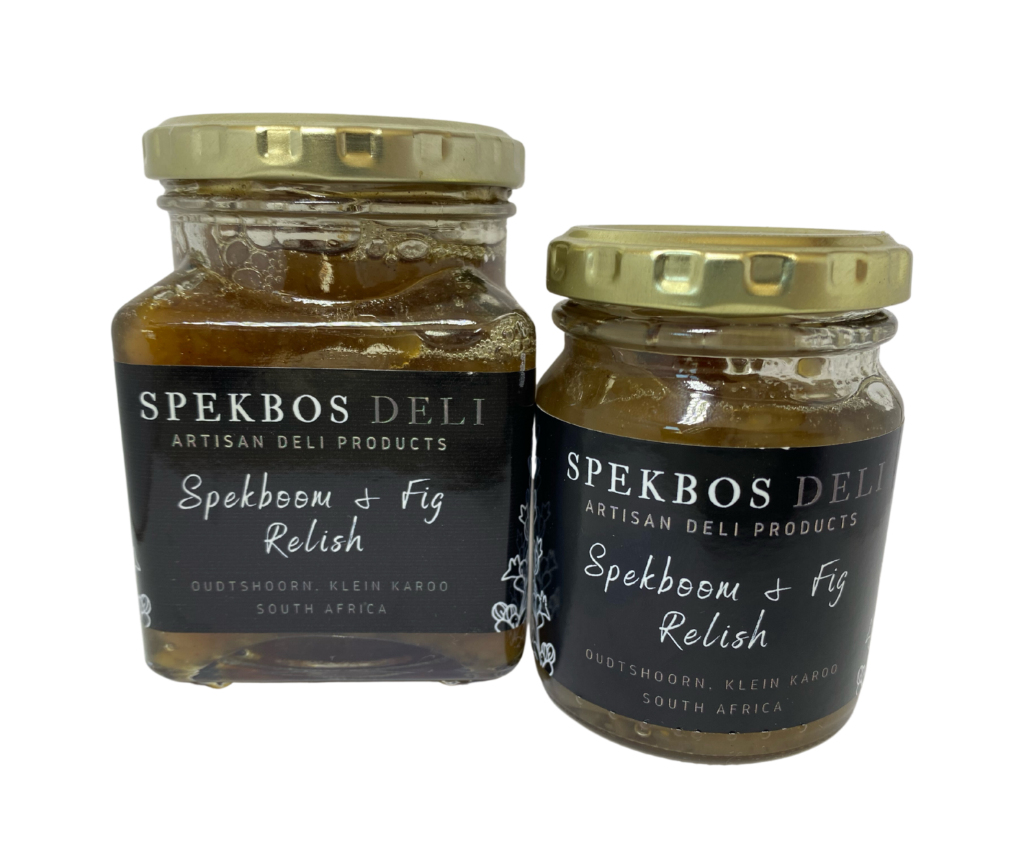 Spekboom &amp; Fig Relish Combo (260 ml &amp; 125 ml)