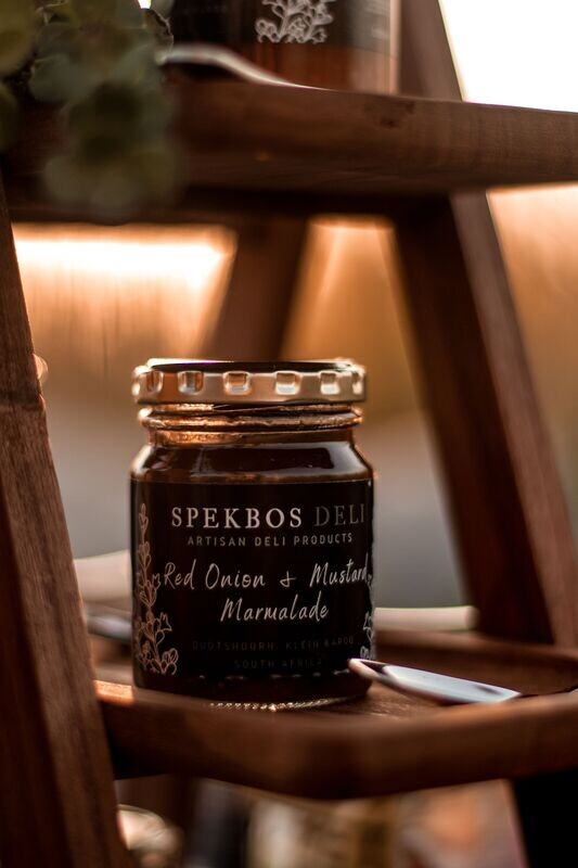 Red Onion &amp; Mustard Marmalade (125 ml)