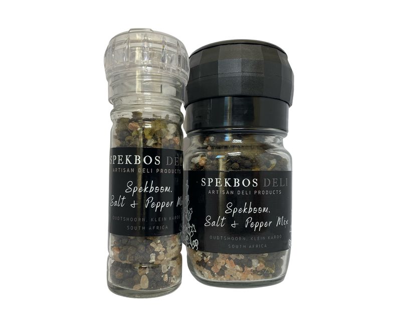 Spekboom, Salt &amp; Pepper Mix Combo Grinders (100 g &amp; 250 g)