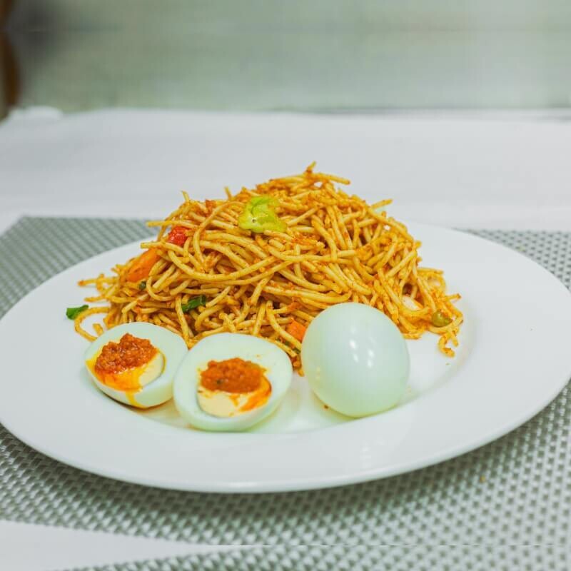 Sapa Pack ( Spaghetti & Boiled Egg)