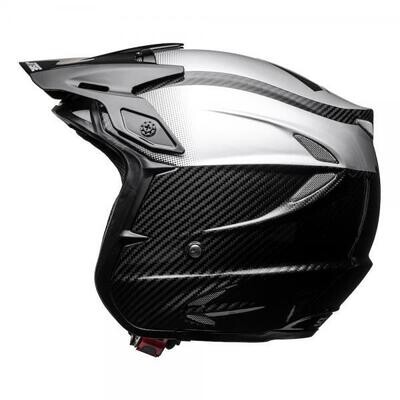 Helmet, HT2, Solid, Carbon, Jitsie (Black/Silver)