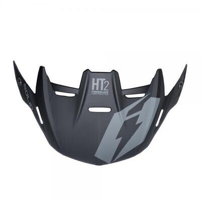 Visor, Helmet, HT2, Solid, Jitsie (Black/Grey)