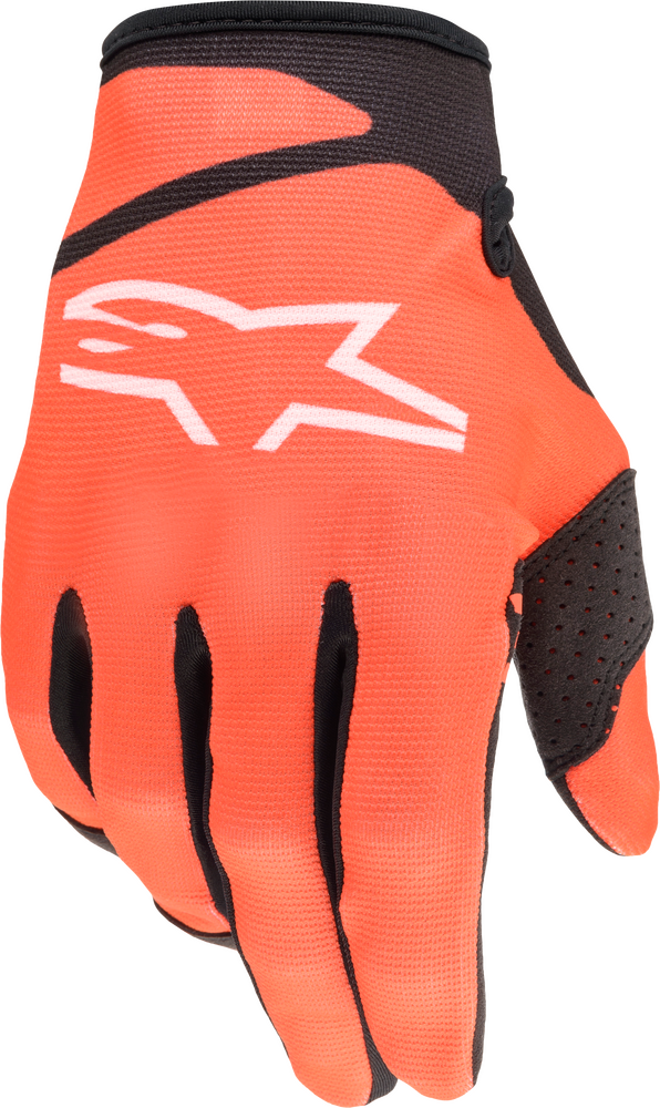 Gloves, Radar, Kids, Alpinestars (Orange/Black)
