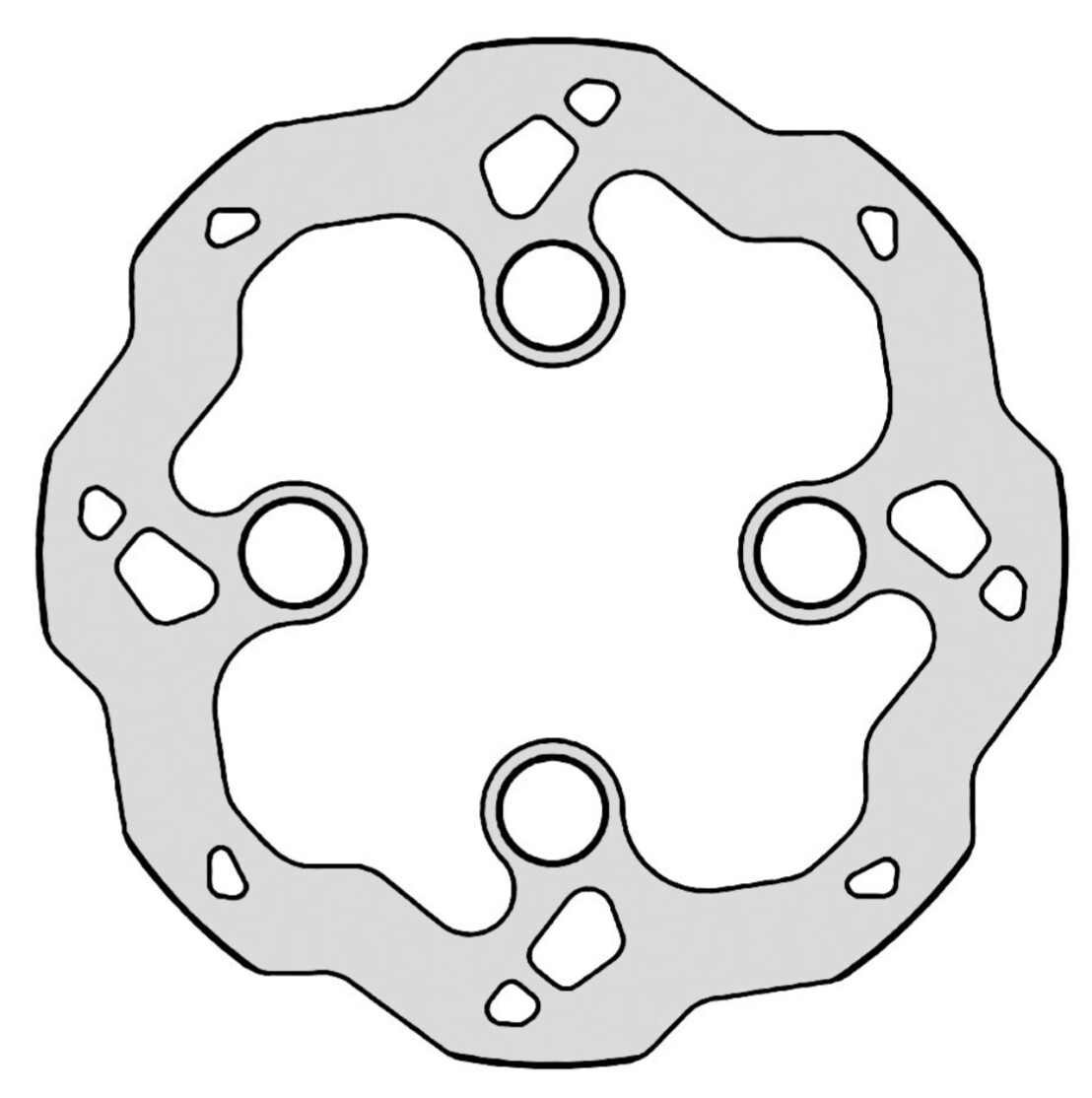 Disc, Front, Galfer (Montesa)