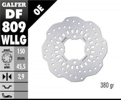 Disc, Rear, Galfer (Various)