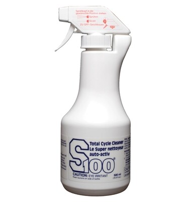 Cleaner, Spray, Total Cycle, 16.9 OZ, S100