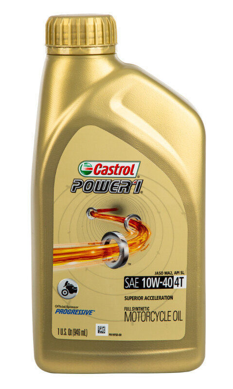 Oil, Engine, Synthetic, 10W40 4T, Castrol