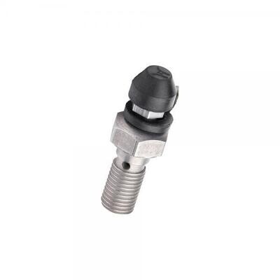 Bolt, Banjo, With Valve (M5), M8x1.0, Braktec