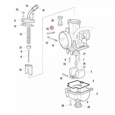 Spring, Idle Screw, Jitsie (Keihin PWK)