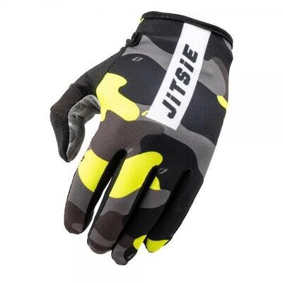 Gloves, G3, Core, Camo, Jitsie (Yellow)