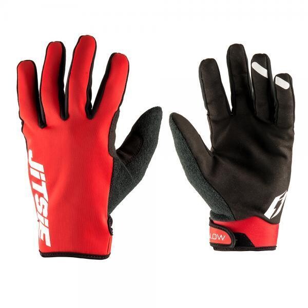 Gloves, Glow, Jitsie (Red/White)