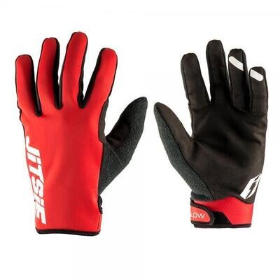 Gloves, Glow, Jitsie (Red/White)