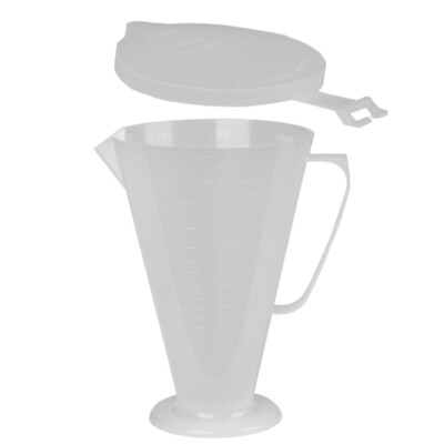 Measuring Cup, With Lid, 2-Stroke Pre-Mix, Ratio Rite