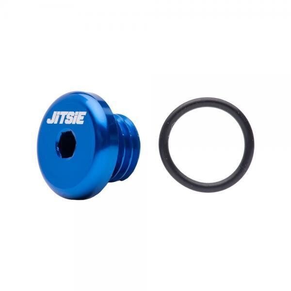 Plug, Clutch Oil, Jitsie (Montesa), COLOR (Call for Availability): Blue