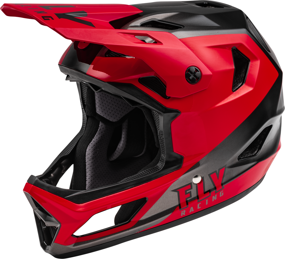 Helmet, Rayce, FLY(Red/Black)